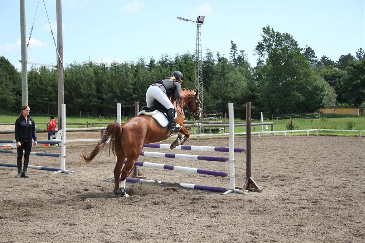 Indrino og jeg i Kongsvad Rideklub Thorsager :) billede 60