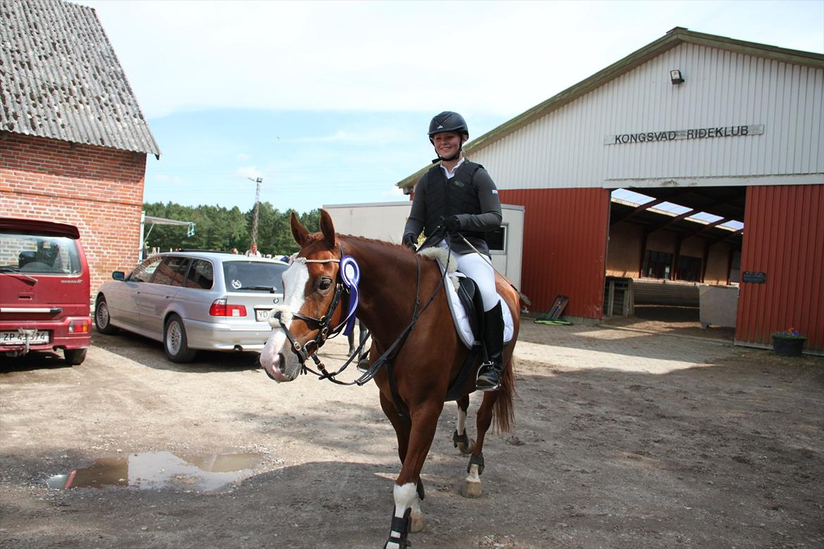Indrino og jeg i Kongsvad Rideklub Thorsager :) billede 69