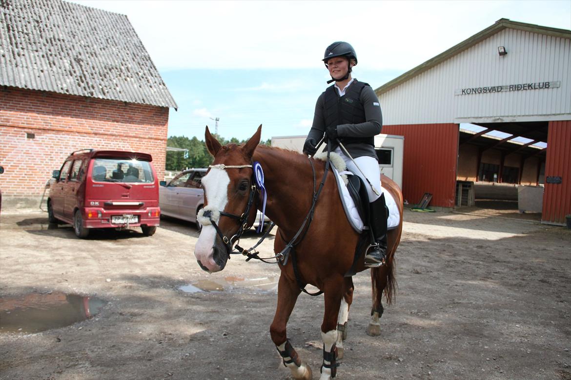 Indrino og jeg i Kongsvad Rideklub Thorsager :) billede 70