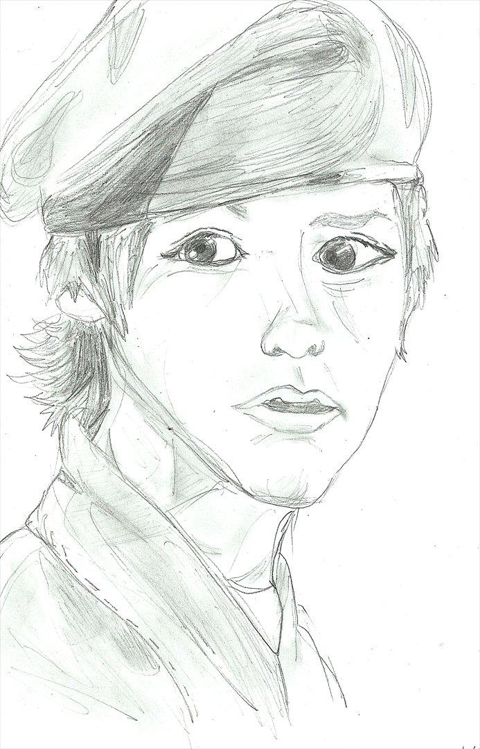 Tegninger :D   - Han har hat på også det ser ikke dumt ud :O! Victory xD!!! 
Tegnet søndag d. 16. oktober 2011 billede 116