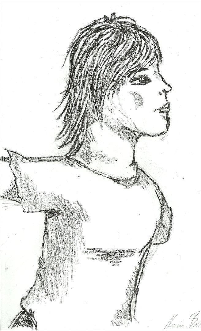 Tegninger :D   - Først tegnet med blyant også senere med oliekridt :P 
Tegnet onsdag d. 26. oktober 2011 billede 109