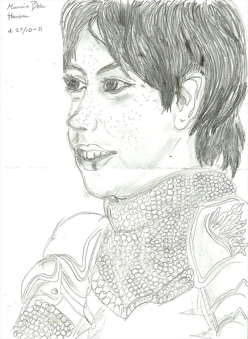 Tegninger :D   - Okay ... øjnene sidder liiiidt for tæt sammen her >< Men ellers er den meget god synes jeg især fordi det er min første sådan "skabelonstegning" hvor man ser nogen fra siden :) 
Tegnet torsdag d. 27. oktober 2011 billede 106