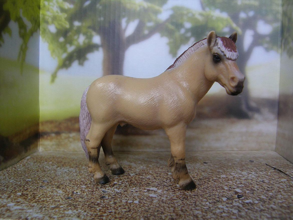 Mine Schleich Dyr - Modelmalet. Navn: Pontius Pilatus Race: Rød Fjoredhest Køn: Vallak Alder: 16 år billede 126