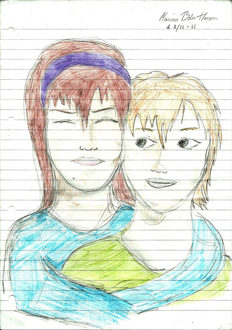 Tegninger :D   - Nååårh hvor sødt :) Lidt mørke farver i forhold til originalen :/ :) 
Tegnet onsdag d. 2. november 2011 billede 101