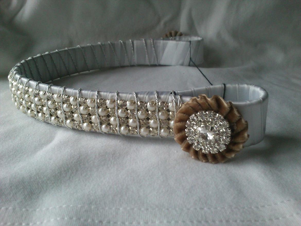 Hjemmelavet til heste - Det første pandebånd jeg fik lavet. billede 16