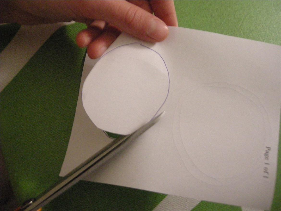 Nissehue til din hest:D - Klip skabelonen ud... billede 4