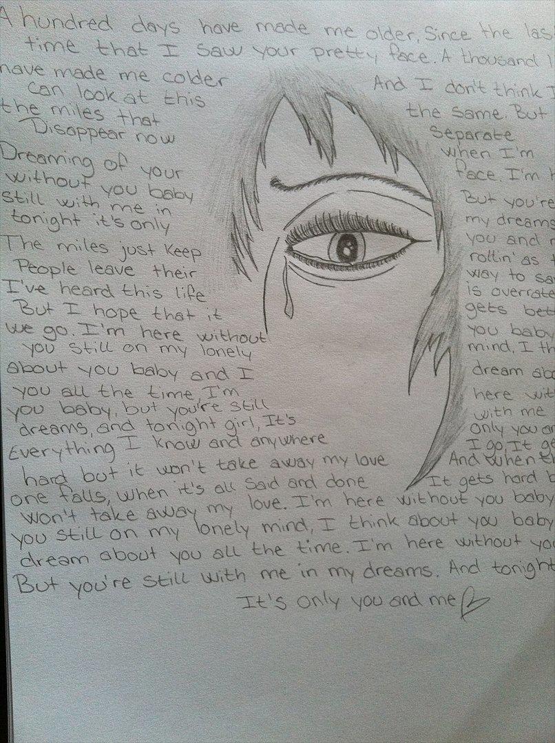 andre tegninger - Cry Me A River billede 5