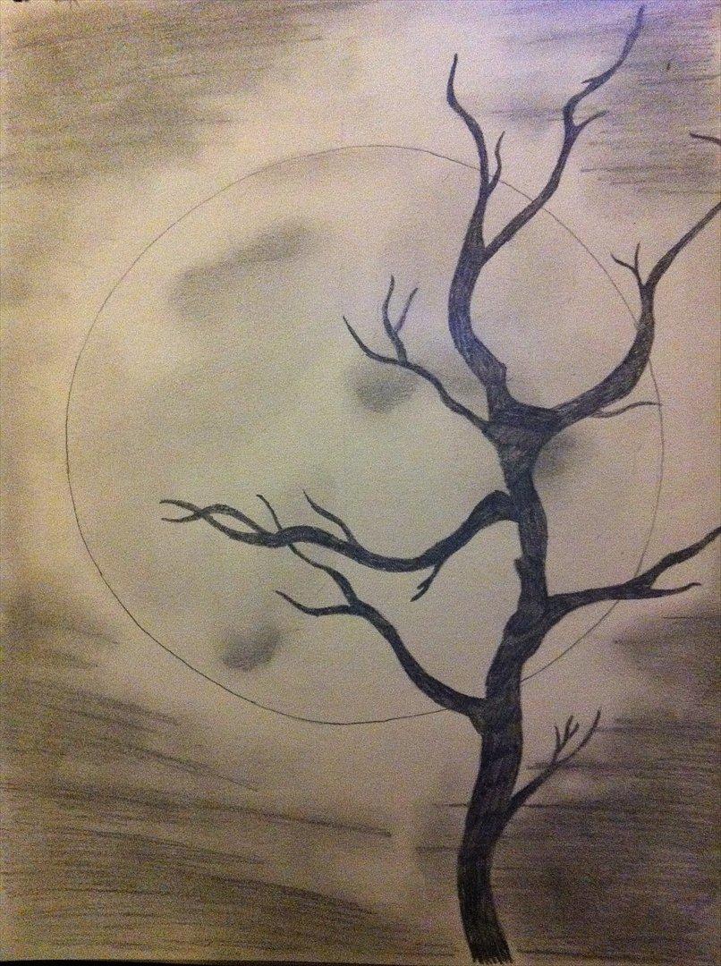 andre tegninger - The Lonelyness of the moonligthshadow :S billede 12