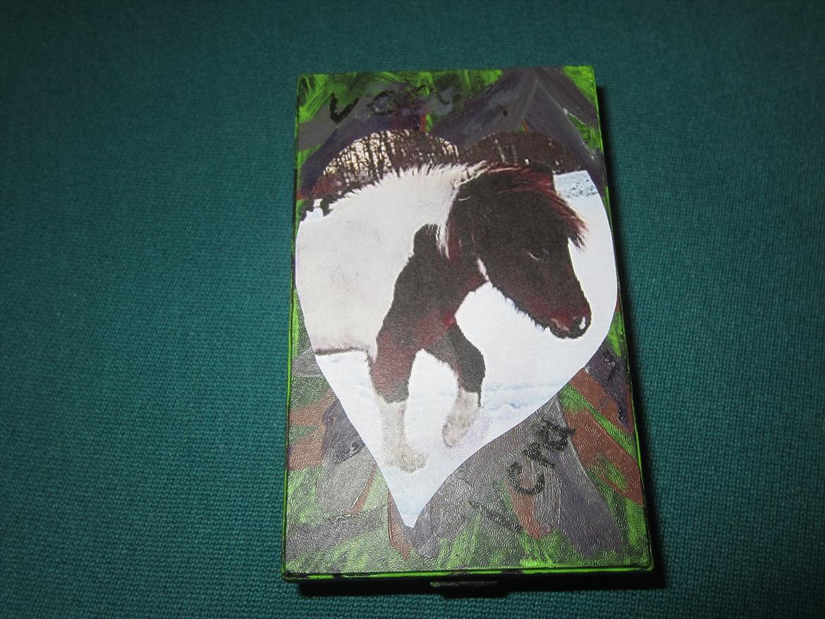 mine julegaver 2011 - æske med vera på- af lillesøster-hjemmelavet:) billede 13