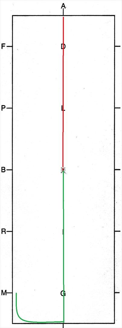 LC1 program TEGNING - AX Indridning i middelskridt Ligeudretning 
X arbejdstrav
(C) Højre volte  billede 1