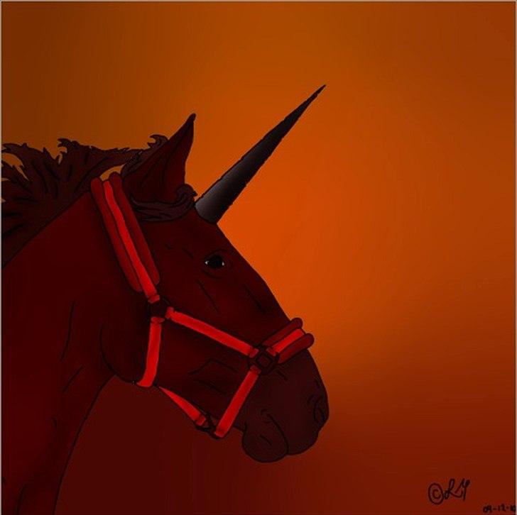 Tegninger - Hest :-) billede 1