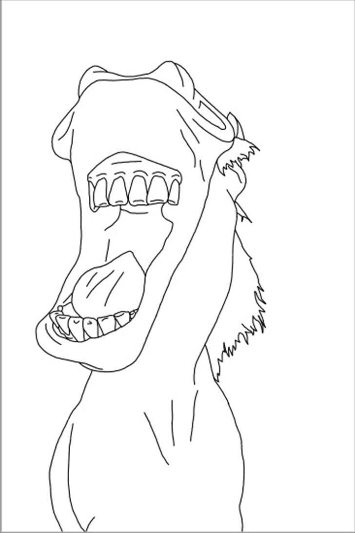 Tegninger - Et billede af en hest ved navn Rikke, jeg engang prøvede at tegne :-) Nåede aldrig videre.. billede 8