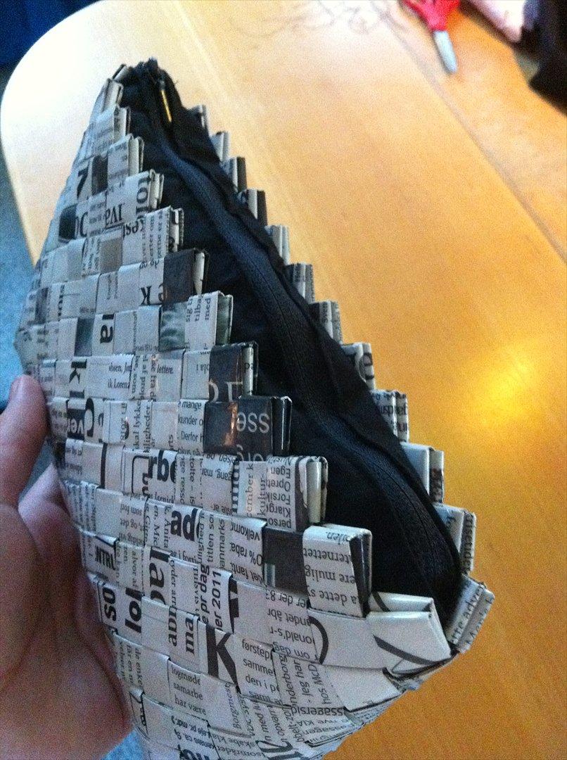 Flettede tasker - fra toppen billede 7