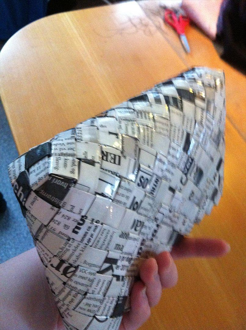 Flettede tasker - bunden.. billede 8