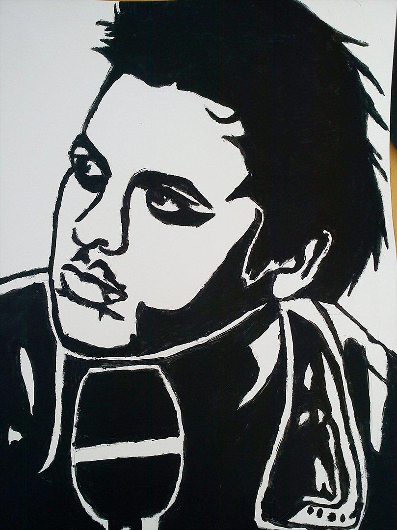 Tegninger :D   - Lidt tættere på xD
Tegnet samt startet malet torsdag d. 26. januar 2012 - malwr færdig tirsdag d. 7. februar 2012 *Taget billede af på mobil xD  billede 61