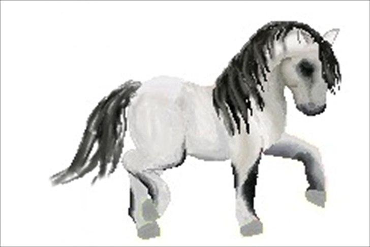 Hest jeg har tegnet. (-; - ikke så køn tæt på!xD billede 1