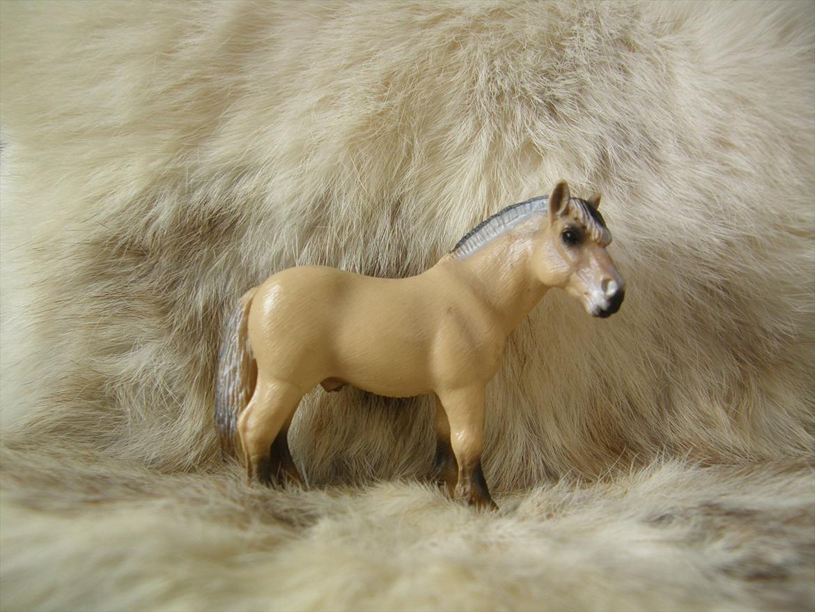 Mine Schleich Dyr - Navn: Alf. Race: Gul Fjordhest (uden ål) Køn: Vallak. Alder: 9 år billede 18