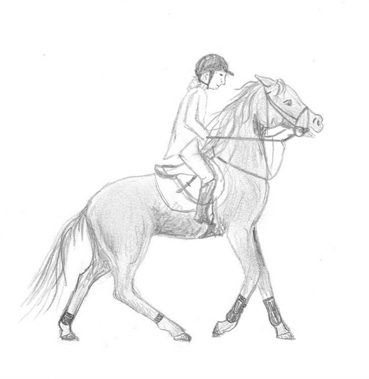 Tegninger jeg har tegnet... - Sky Dancer... billede 16