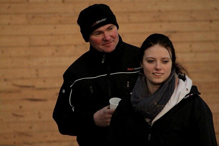 FØRSTE C-STÆVNE MED LB :D! - Far og jeg kigger bane :D billede 2