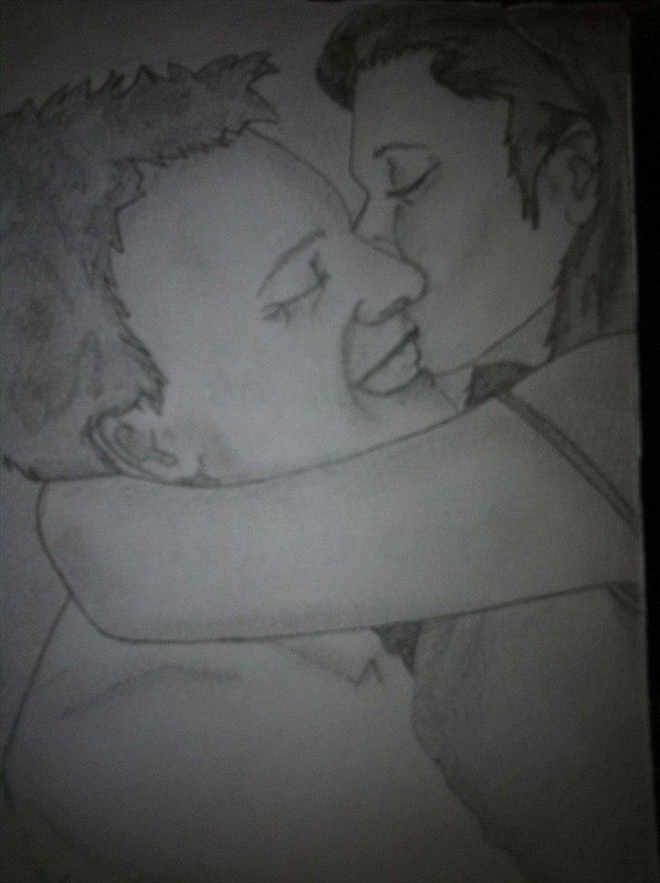 andre tegninger - Mig og min kæreste<3 billede 1