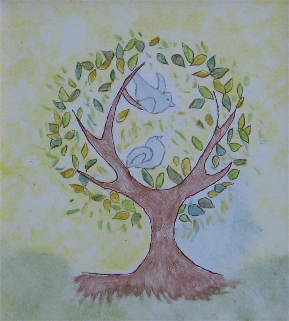 Mine tegninger - Porcelæns maling fra efterskolen billede 2