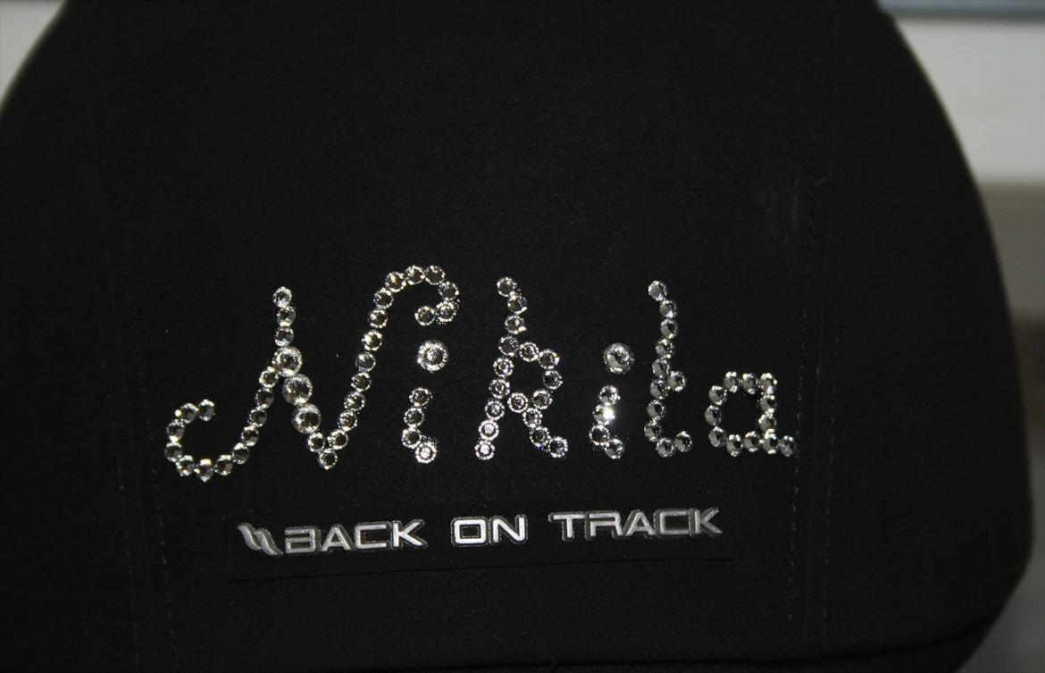 Lidt kreativt :) - på min ridehjelm :) billede 1