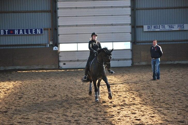 Sune Hansen Kursus - Atnon og mig i travers ( Lotte M har taget billedet)  billede 1