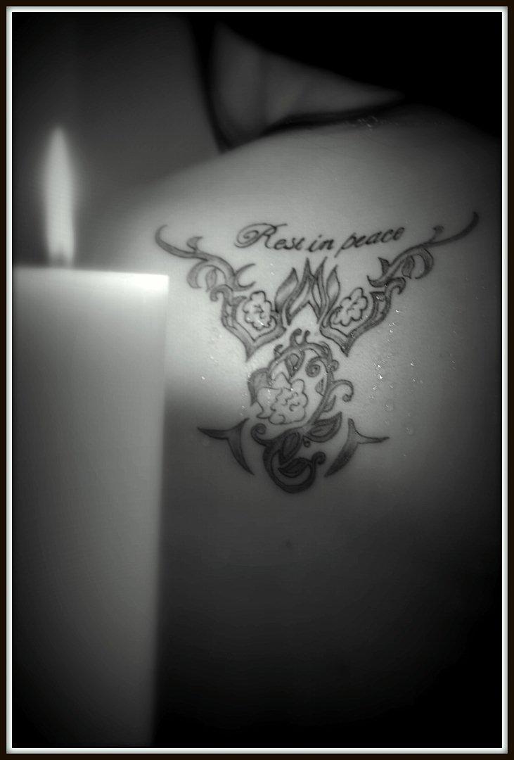 Minde tattoo, made by me! - <3 <3 billede 3