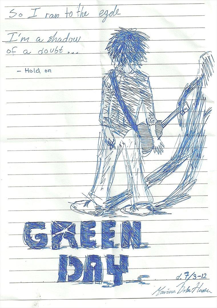 Tegninger :D   - Når man liiiiige hurtigt finder en kuglepen og en blok :) xD 
Tegnet onsdag d. 7. marts 2012 billede 35