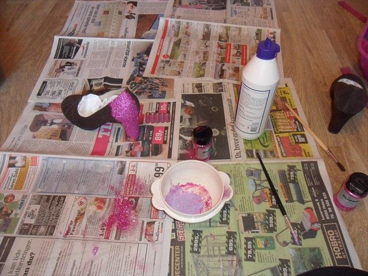 MINE 'HOMEMADE' GLIMMER SKO! <3 - Så startede det hele ellers! billede 3