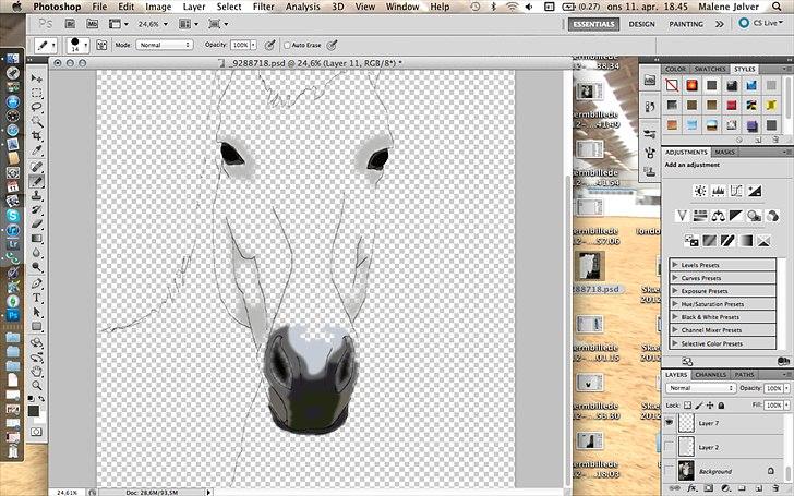 Et forsøg på en computer tegning billede 6