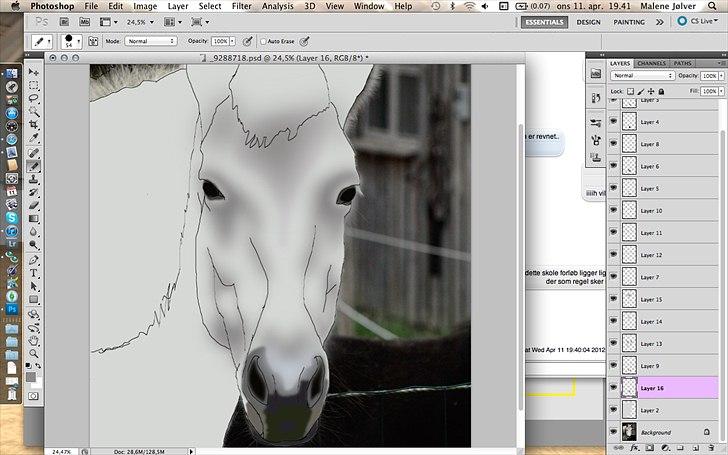 Et forsøg på en computer tegning billede 9