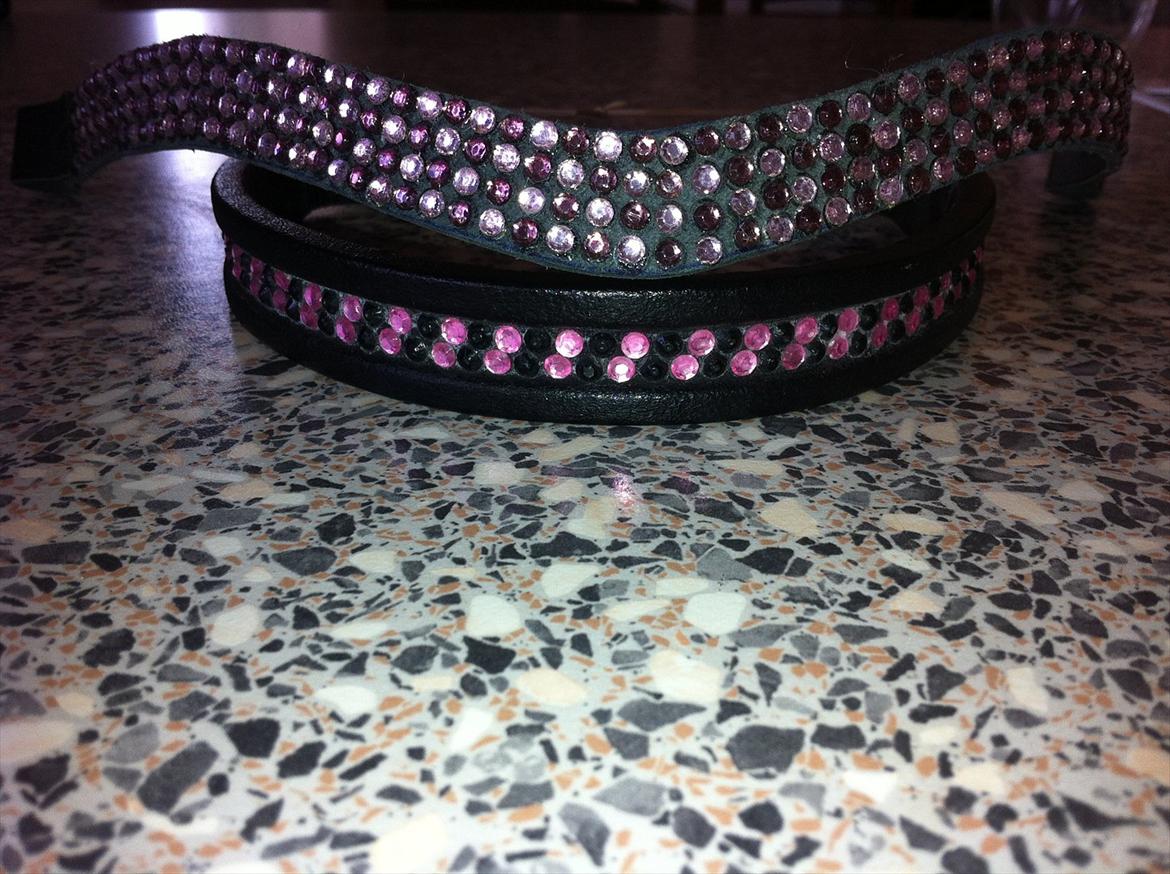 Mit udstyr til hestene. - De sidste 2 nye pandebånd. billede 47