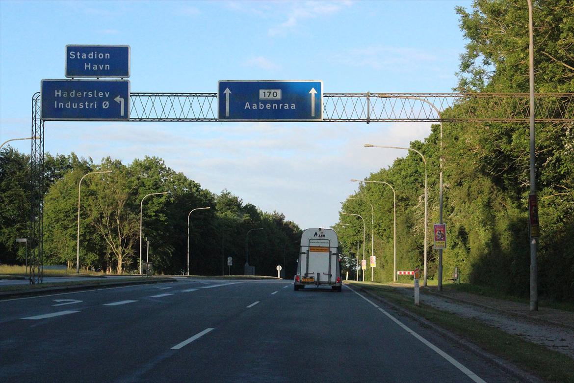 Aabenraa Dyrskue med Confetti - Lauras far kørte derned, mens jeg sad ved siden af. Laura og hendes mor kørte bagved. :-) billede 10