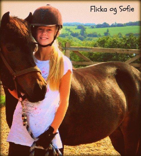 Ridelejr med Flicka på Stald Tougaard 2012:-) - Redigeret :-) billede 3