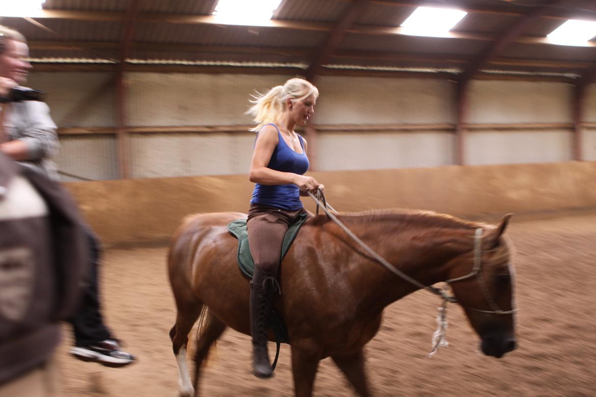 Jessica's 12 års fødselsdag :-)  - Lidt alternativ tøjleføring, men mullen er fin .-D billede 24