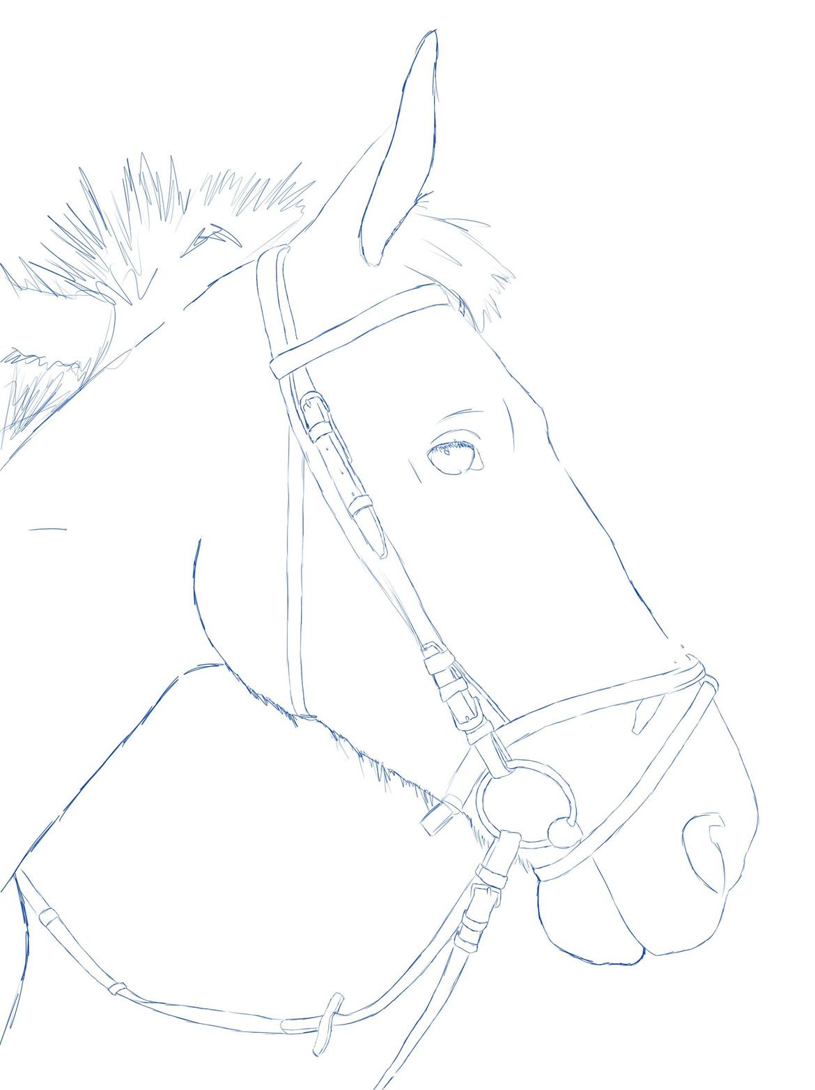 Tegninger og andre kreative ting! - En hurtig line art med Becca. billede 1