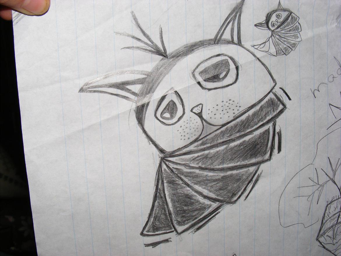 Mine tegninger (unskyld hvis billed er lidt dårligt) billede 5