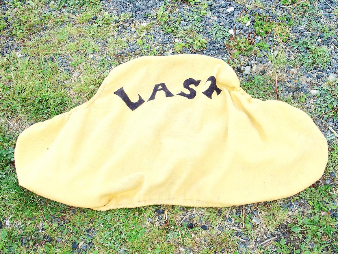  hjemmelavet lammeunderlag, stangmåler, flecetæppe, regndækken, rebgrime, mm.  - sadelovertræk i fleece billede 15