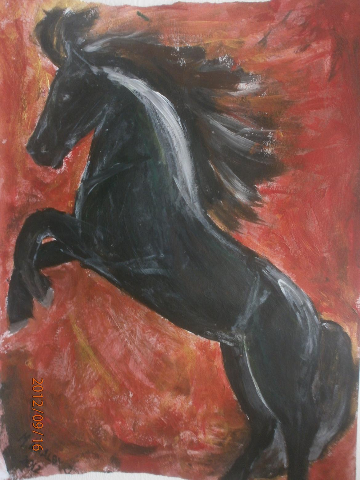 Nogle af mine tegninger :) - Første maleri efter 4 år uden en pensel i hånden :D billede 16