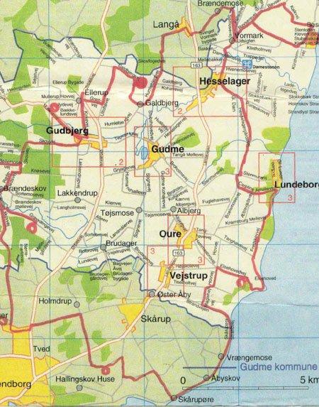 Prærievognsferie :) - ruteplan for de 7 pladser hvor vi kunne overnatte :) billede 17