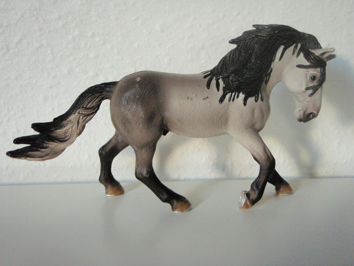 Mine schleich heste+ting ;) - Navn : Silver - Køn Hingst - Alder : 7 billede 17