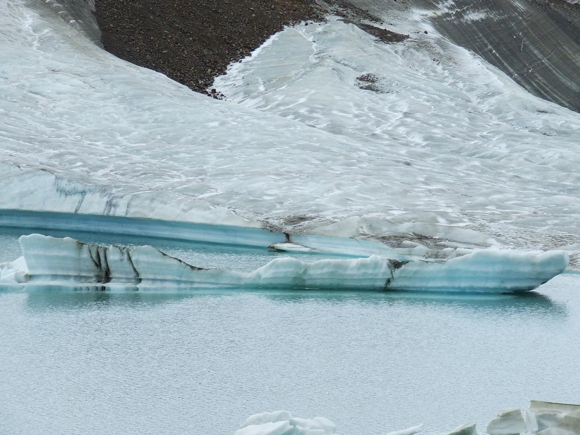 Thule billeder(Grønland) - Indlandsisen. Det er så smukt og specielt at se. Det er slet ikke til at forestille sig. billede 5