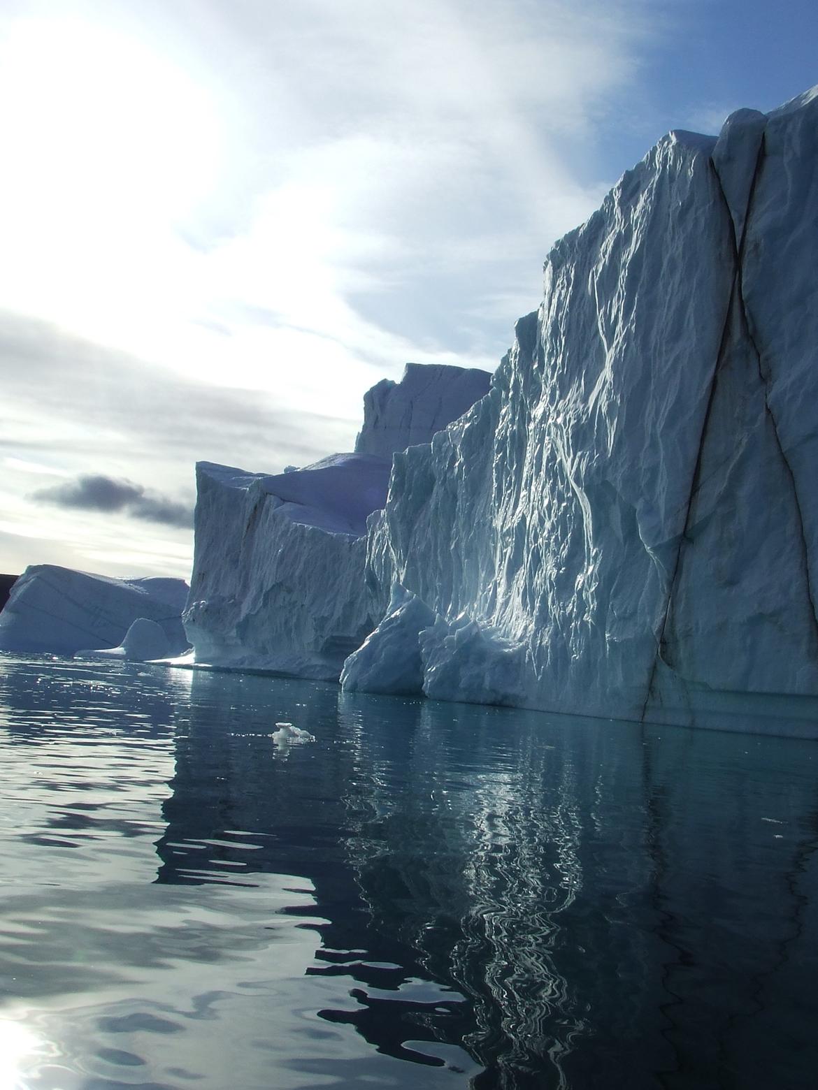Thule billeder(Grønland) - dette er et KÆMPE isbjerg. billede 9