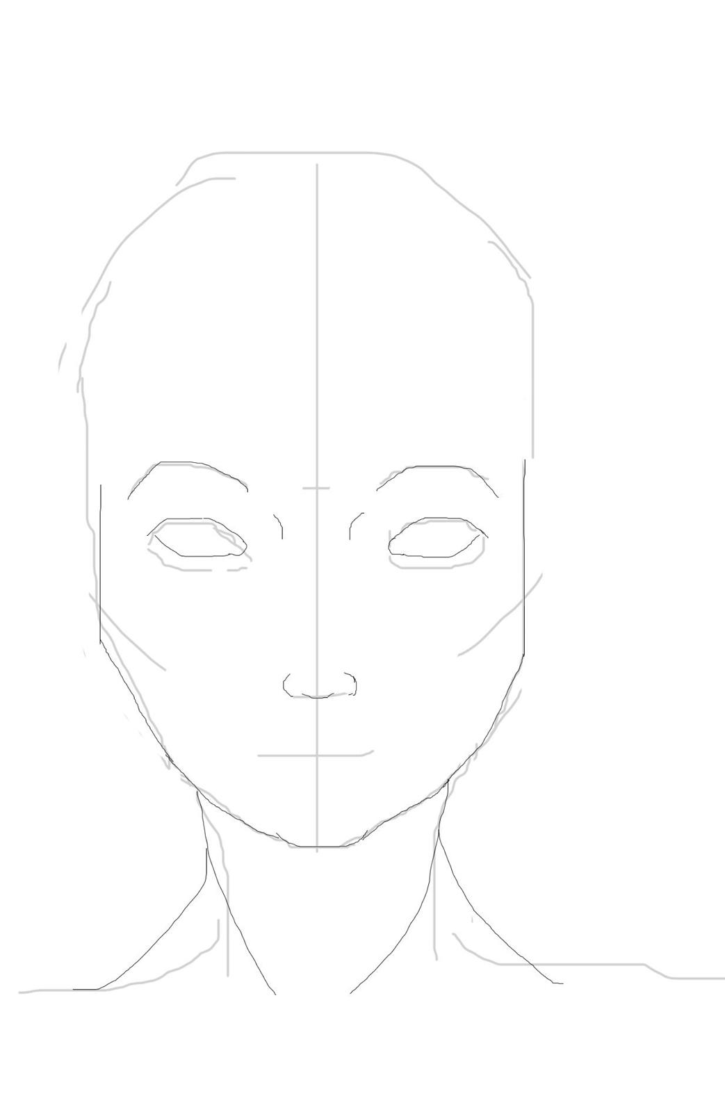 Step by step computertegning - Grovskitse billede 2