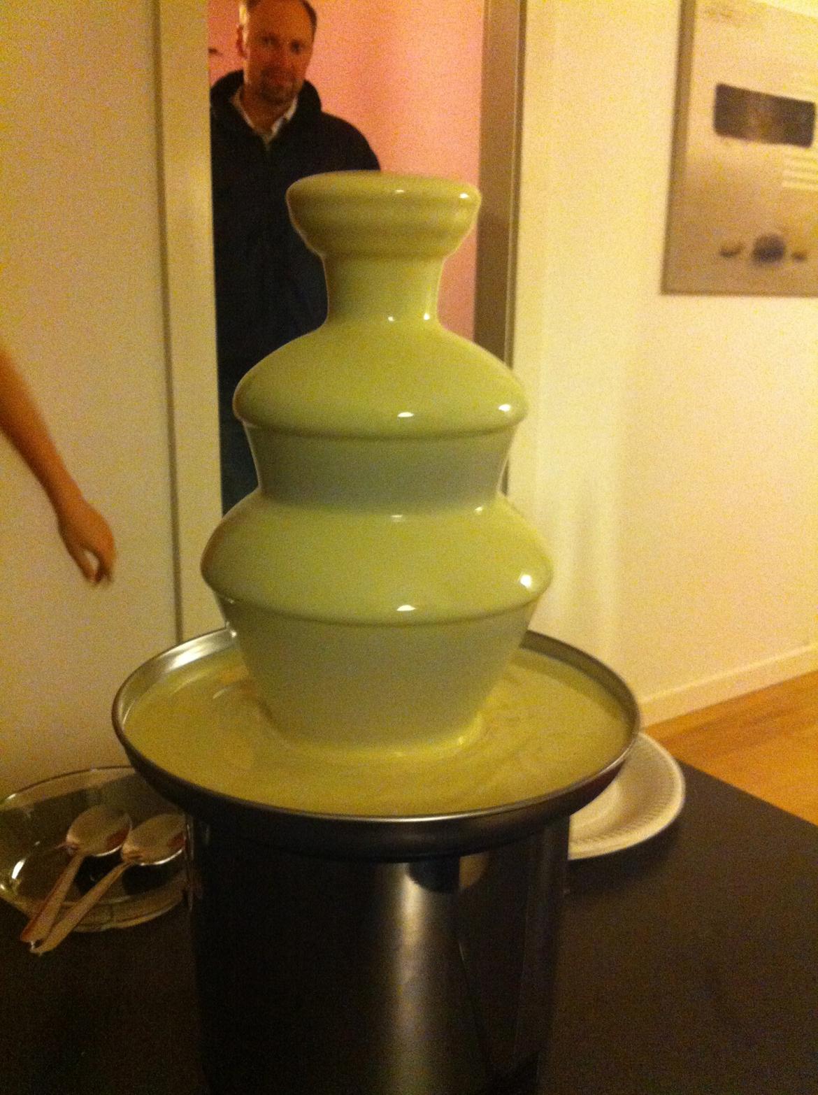 Chokolade vandfald med spyd!<3 LOVE IS IN THE AIR!<3 XD - Det hvide vandfald!<3 billede 3