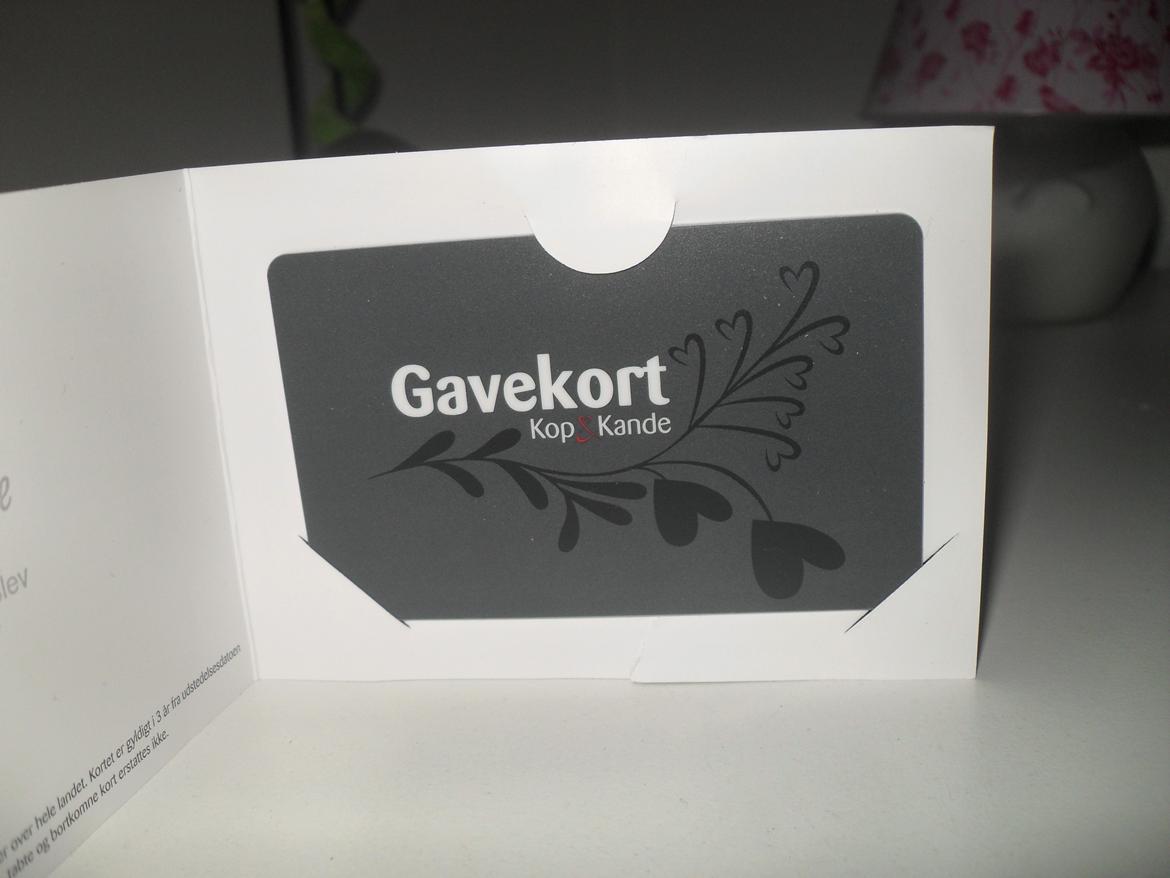 Mine julegaver 2012!  - Gavekort fra moster, onkel og kusine :) billede 14