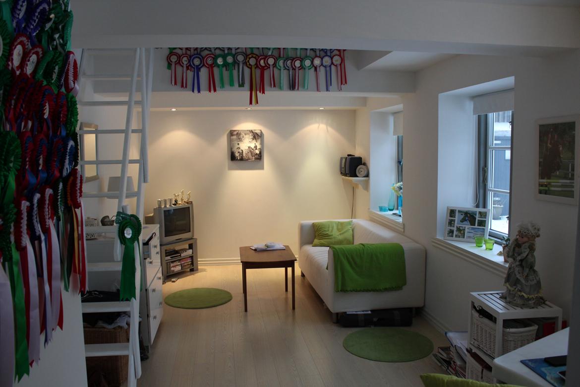 Mit dejlige hjem - Stald Midtkobbel - Mit værelse - har en hems, hvor jeg har min seng og mit skab :-) billede 15