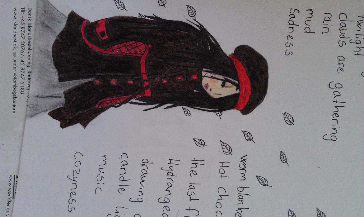 Mine tegninger:) - En engelsk opgave vi skulle lave i skolen (2012) billede 23