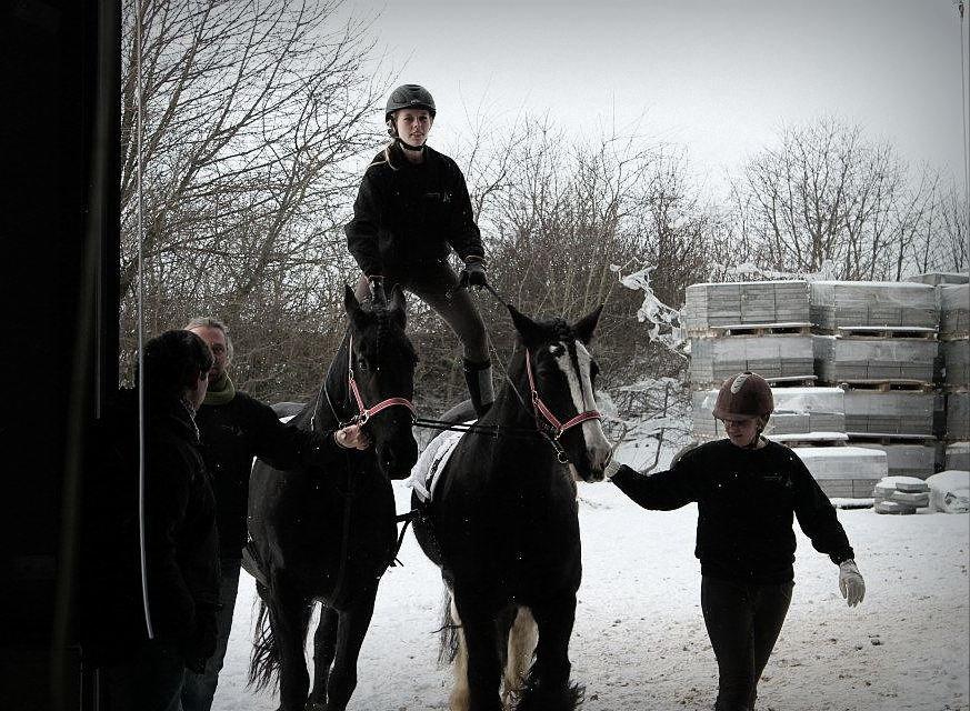 Ungarsk Post samt Kvadrilleridning billede 1